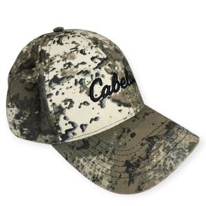 Cabela's Camo Tonal Logo Snapback Cap